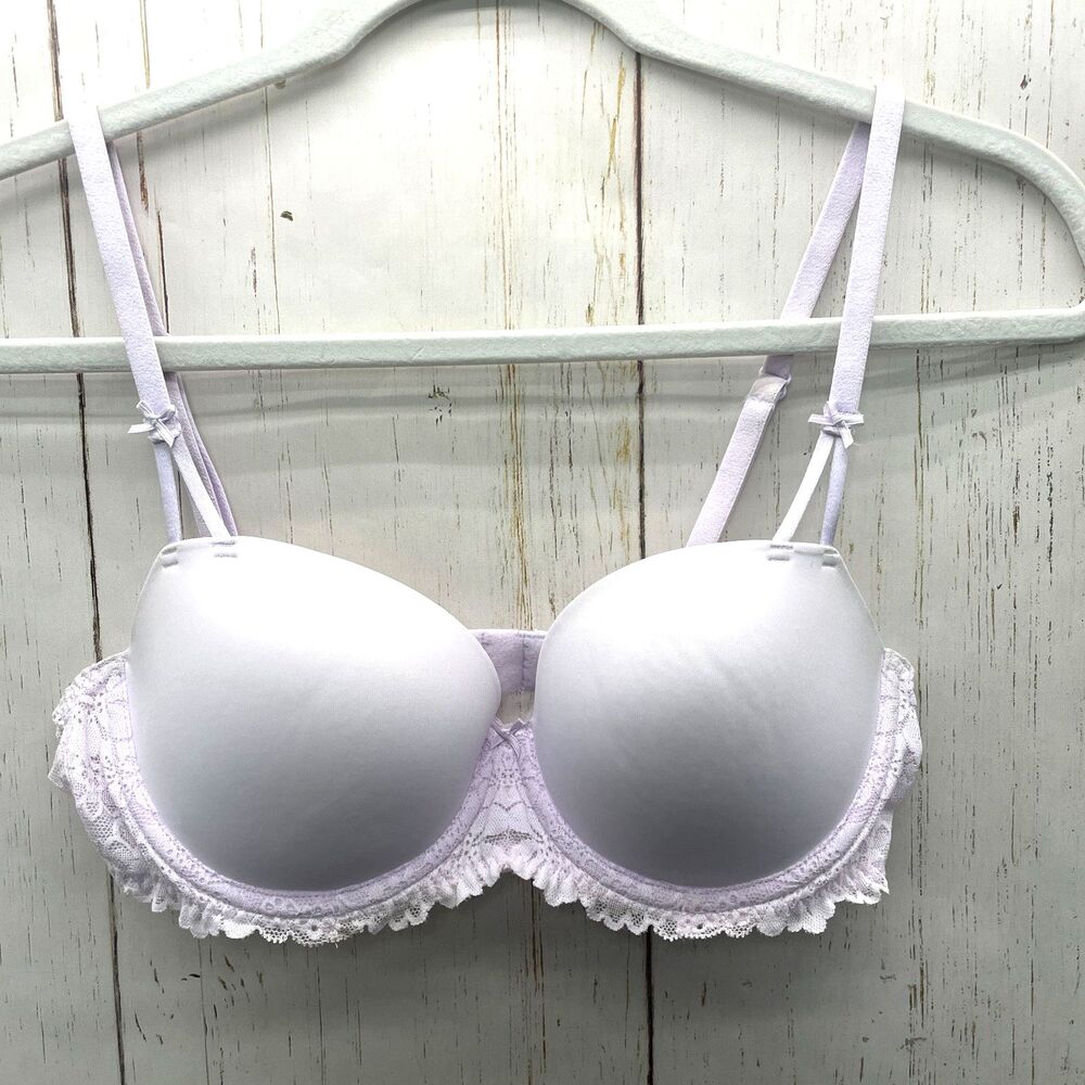Victoria’s Secret PINK Women’s Bra Sz 34C Lightly Lined Balconette Bra Underwire